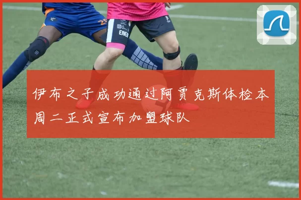 伊布之子成功通过阿贾克斯体检本周二正式宣布加盟球队